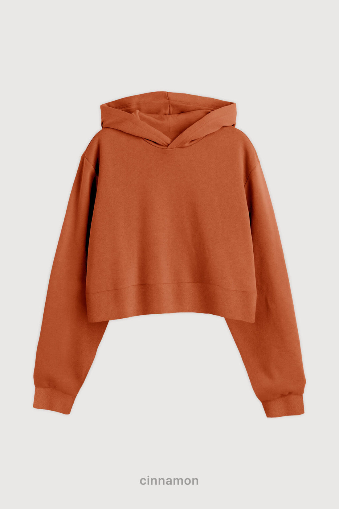 Hoodie Wide Cut Frisado - Cinnamon