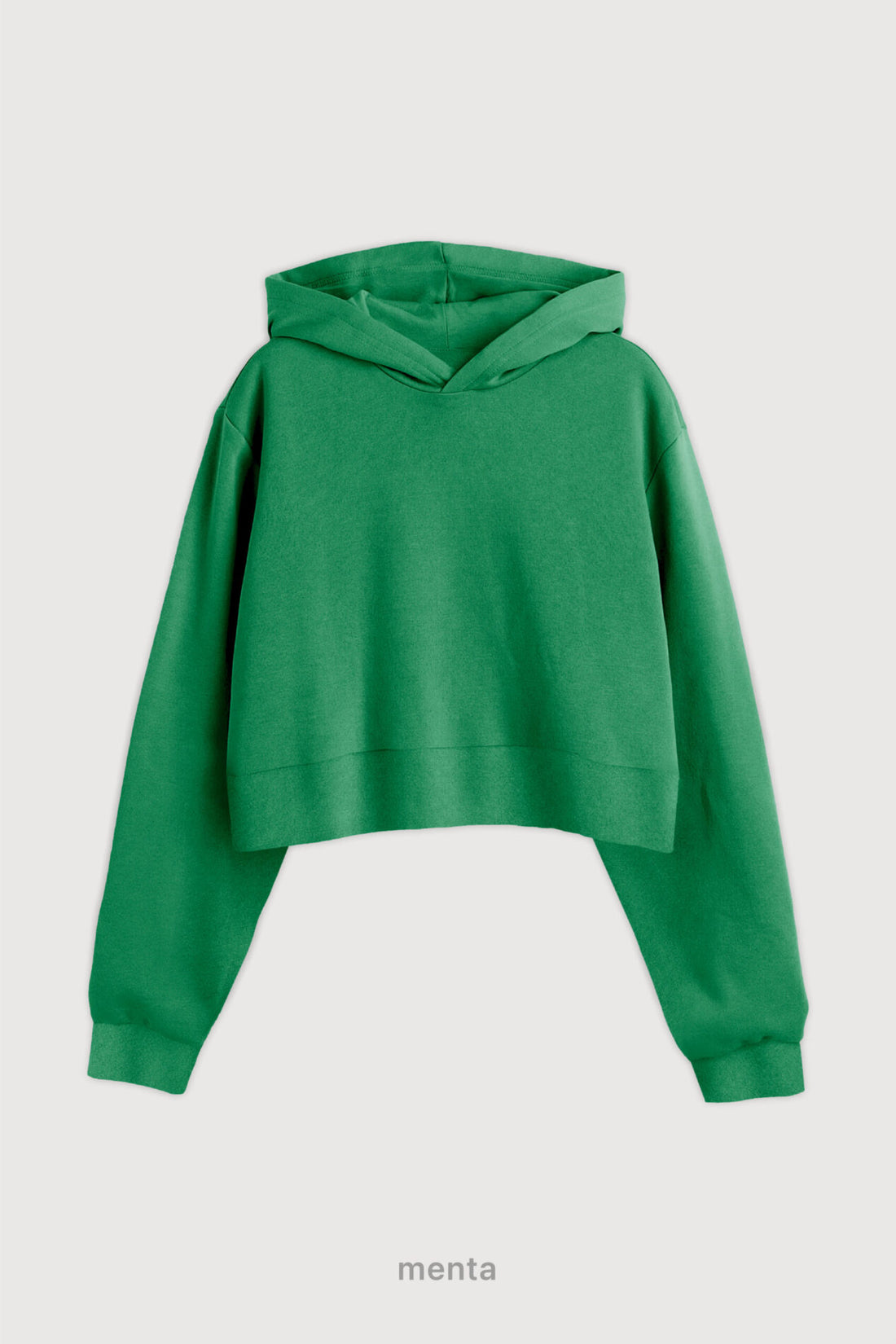 Hoodie Wide Cut - Menta