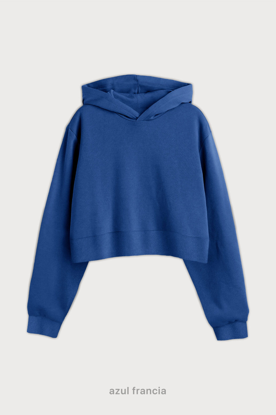 Hoodie Wide Cut - Azul Francia