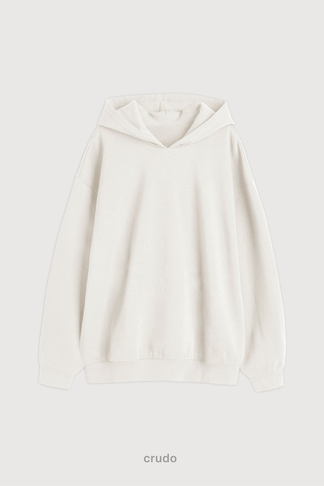 Hoodie Oversize Super Soft - Crudo