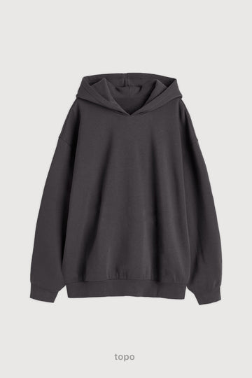 Hoodie Oversize Super Soft - Topo