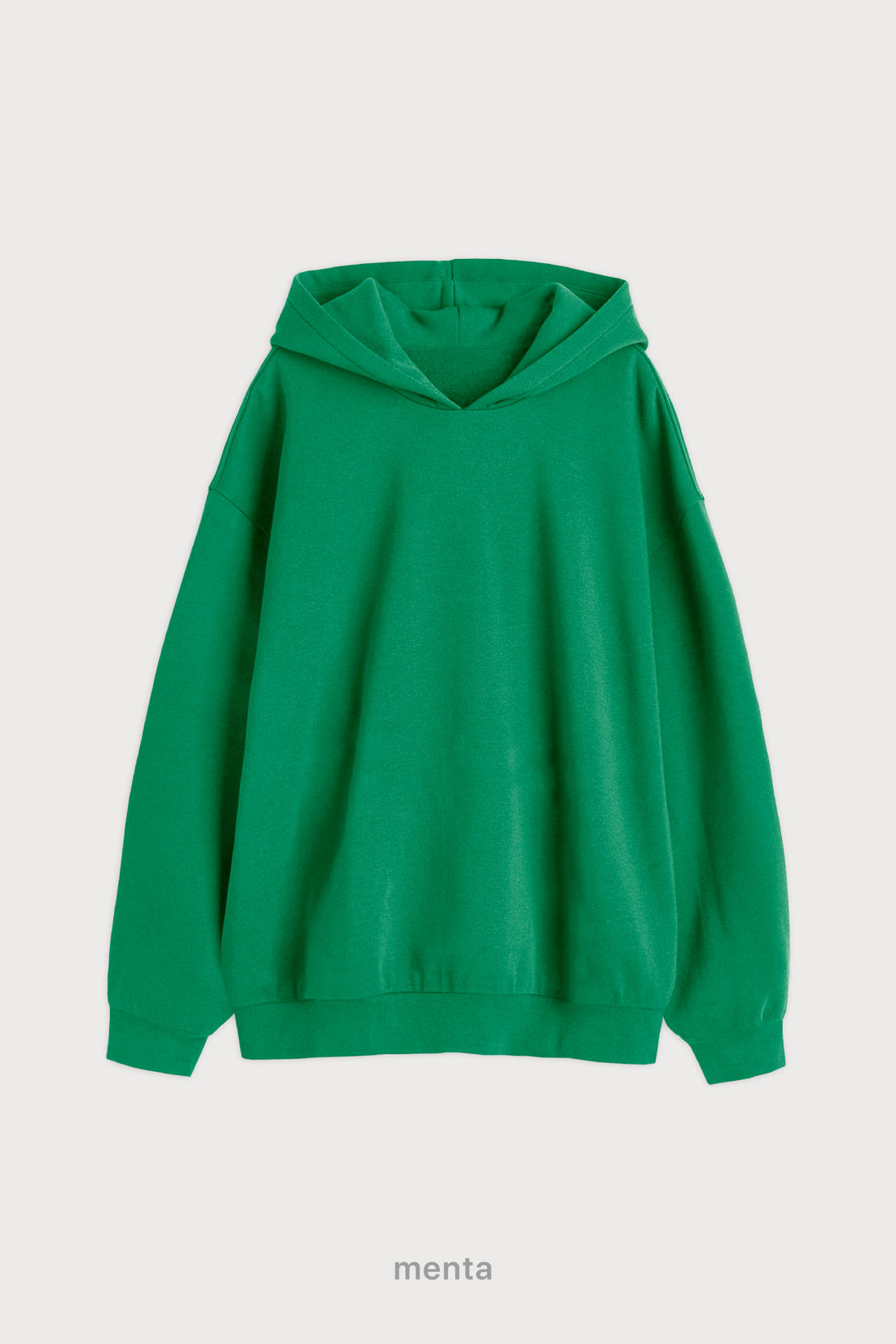 Hoodie Oversize Super Soft - Menta