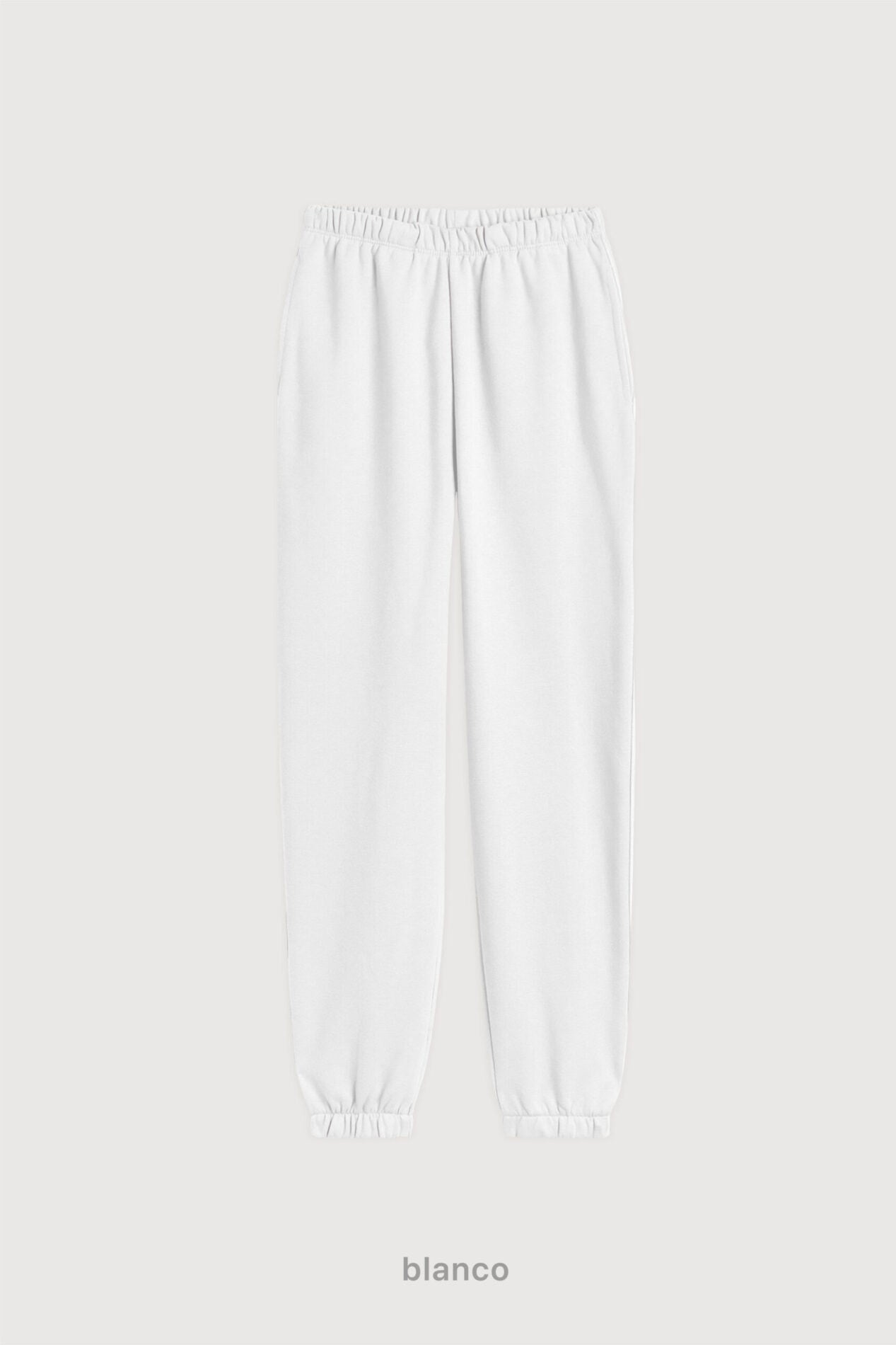 Jogger Basic Super Soft - Blanco