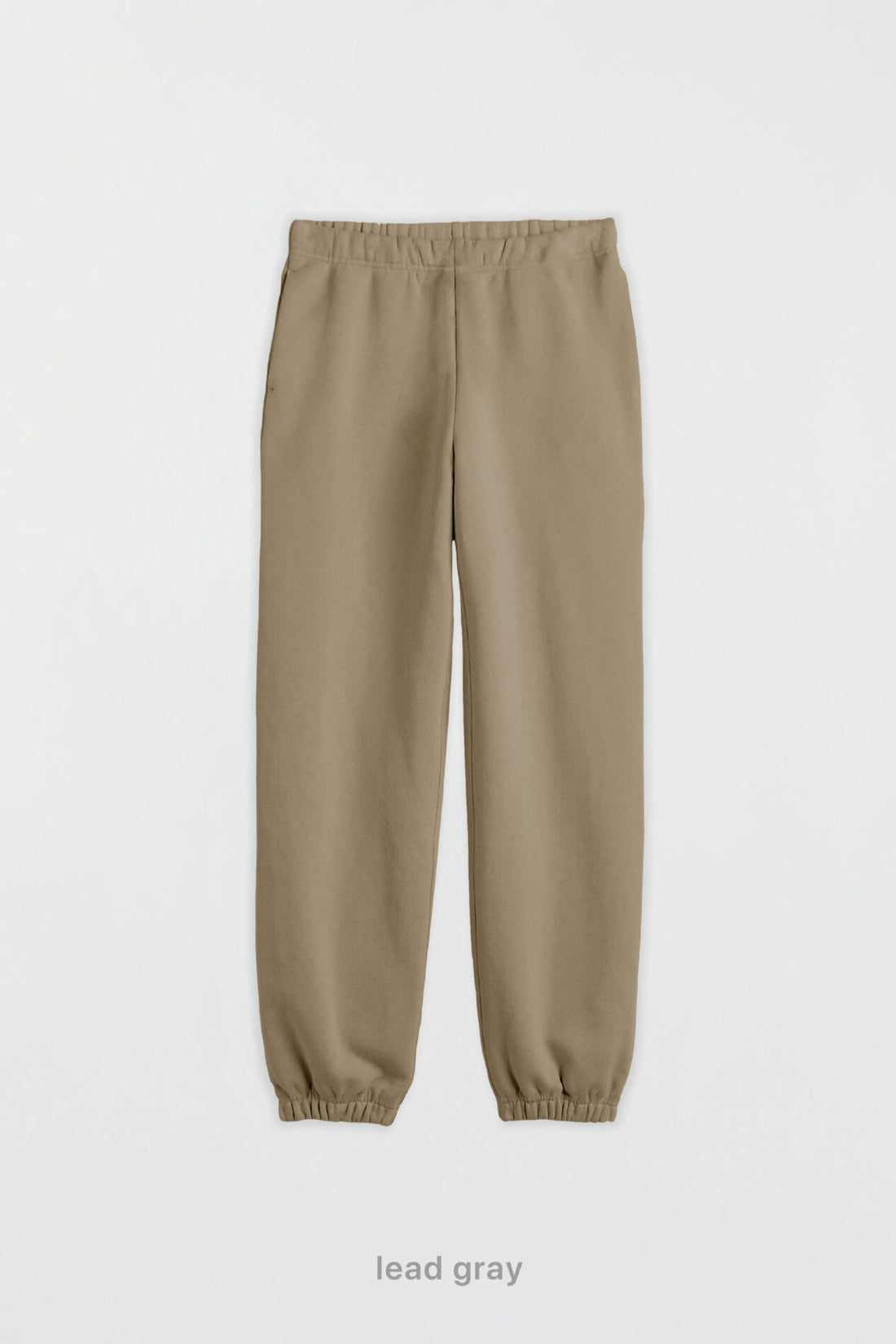 Jogger Regular Frisado - Lead Gray