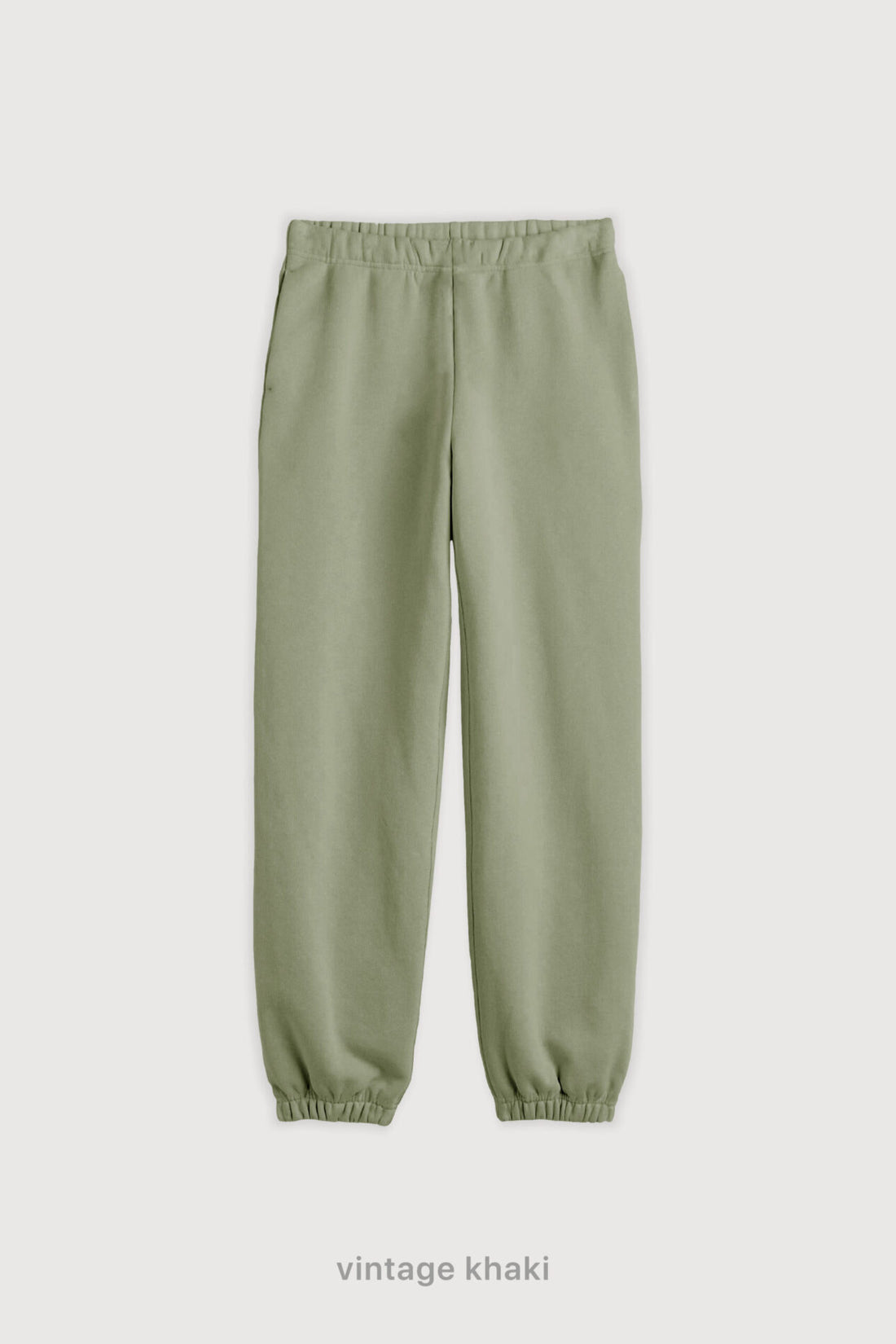 Jogger Regular Frisado - Vintage Khaki