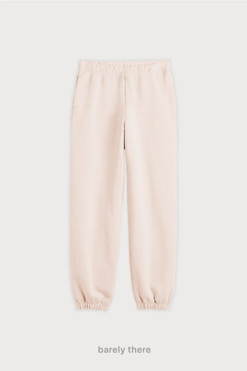 Jogger Regular Frisado - Barely There