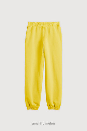Jogger Regular Frisado - Amarillo Melon