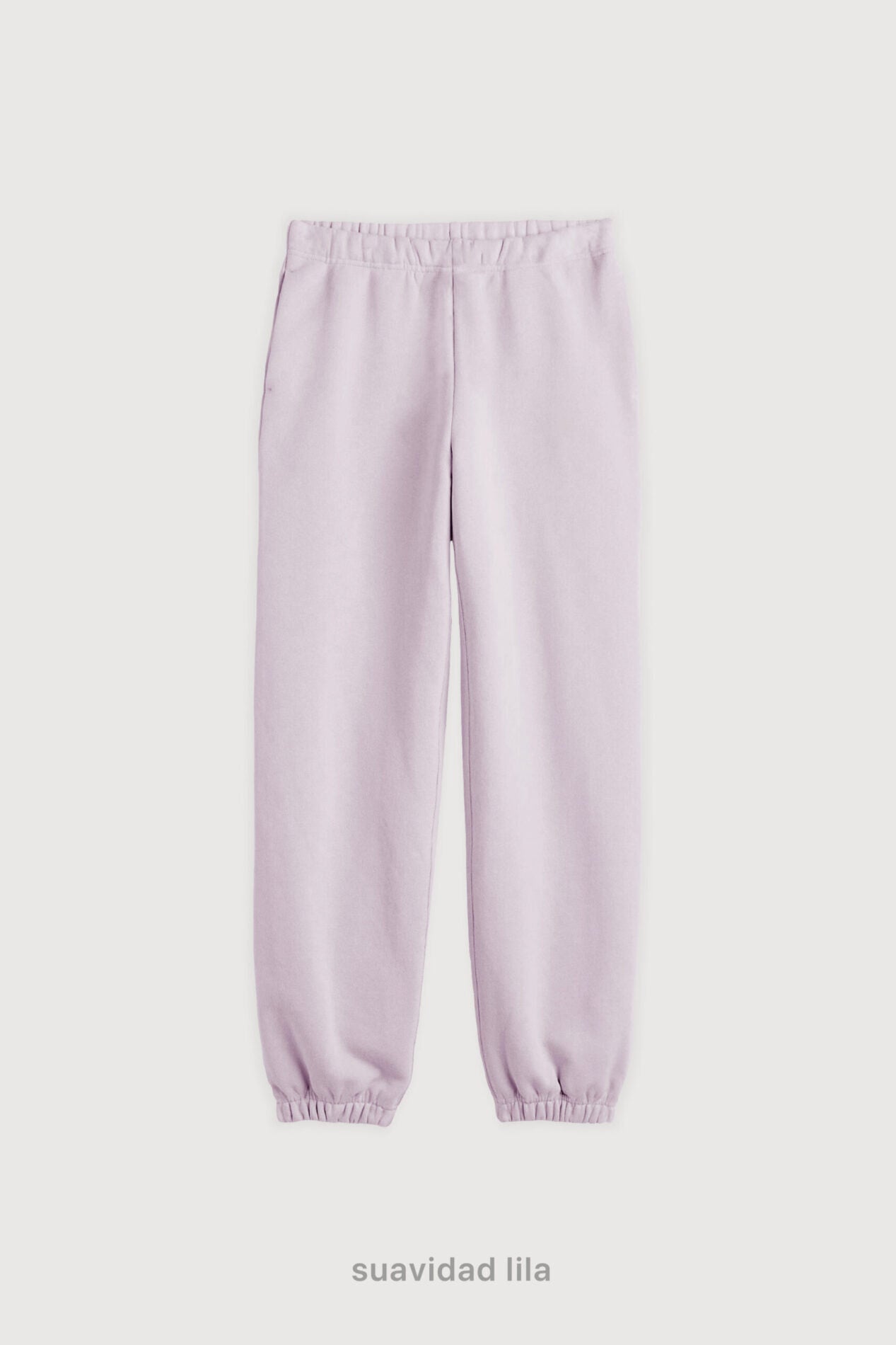 Jogger Regular Frisado - Suavidad Lila