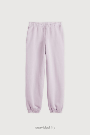 Jogger Regular Frisado - Suavidad Lila