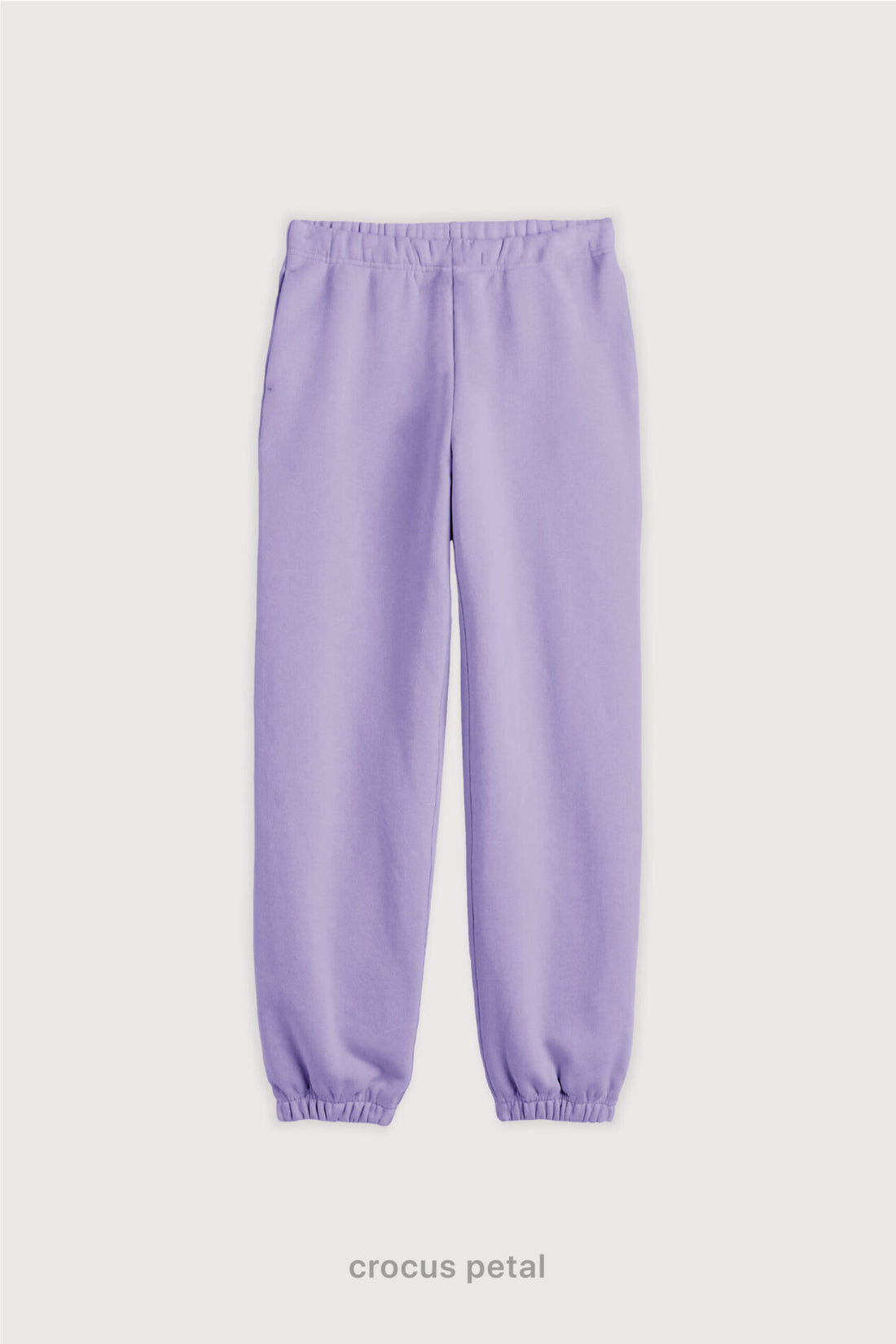 Jogger Regular Frisado - Crocus Petal