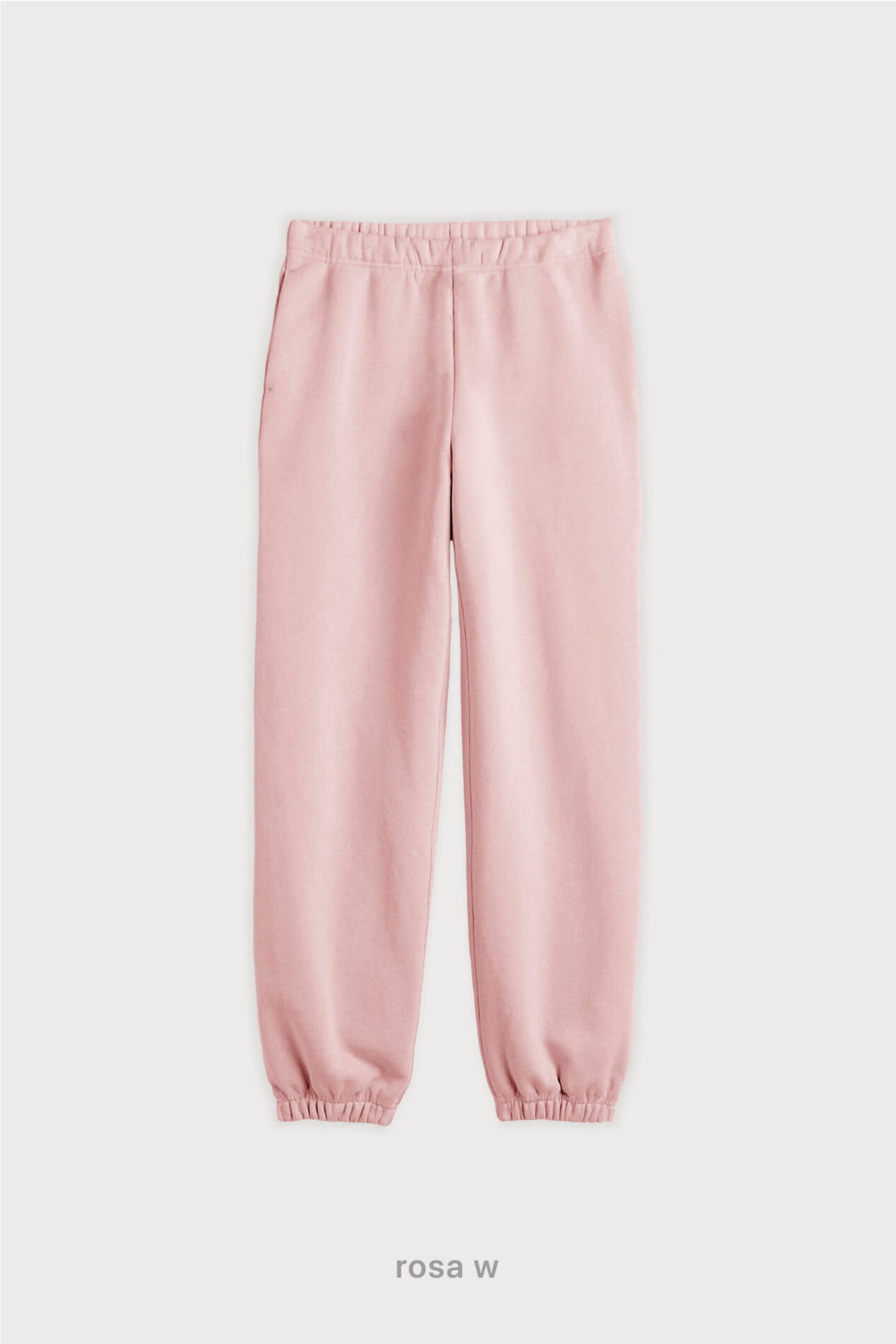 Jogger Regular Frisado - Rosa W