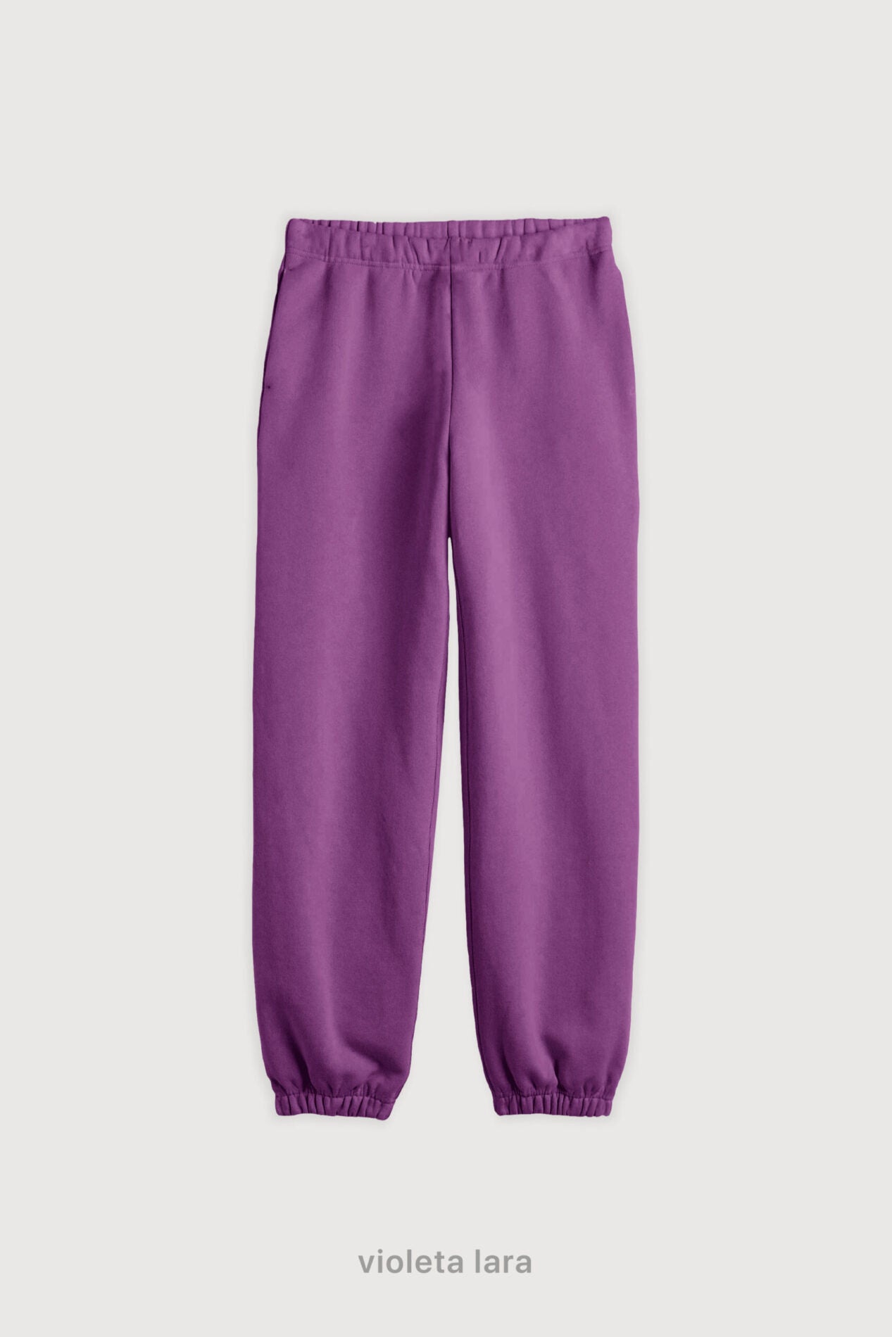 Jogger Regular Frisado - Violeta Lara