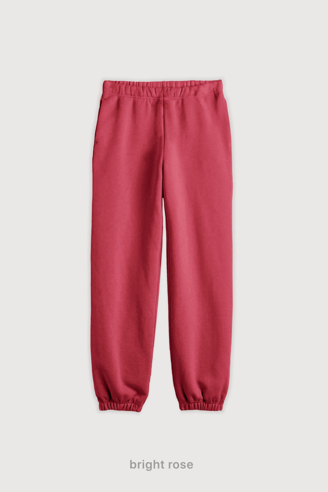 Jogger Regular Frisado - Bright Rose