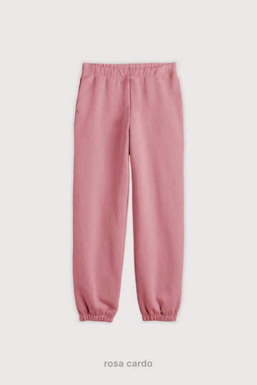 Jogger Regular Frisado - Rosa Cardo