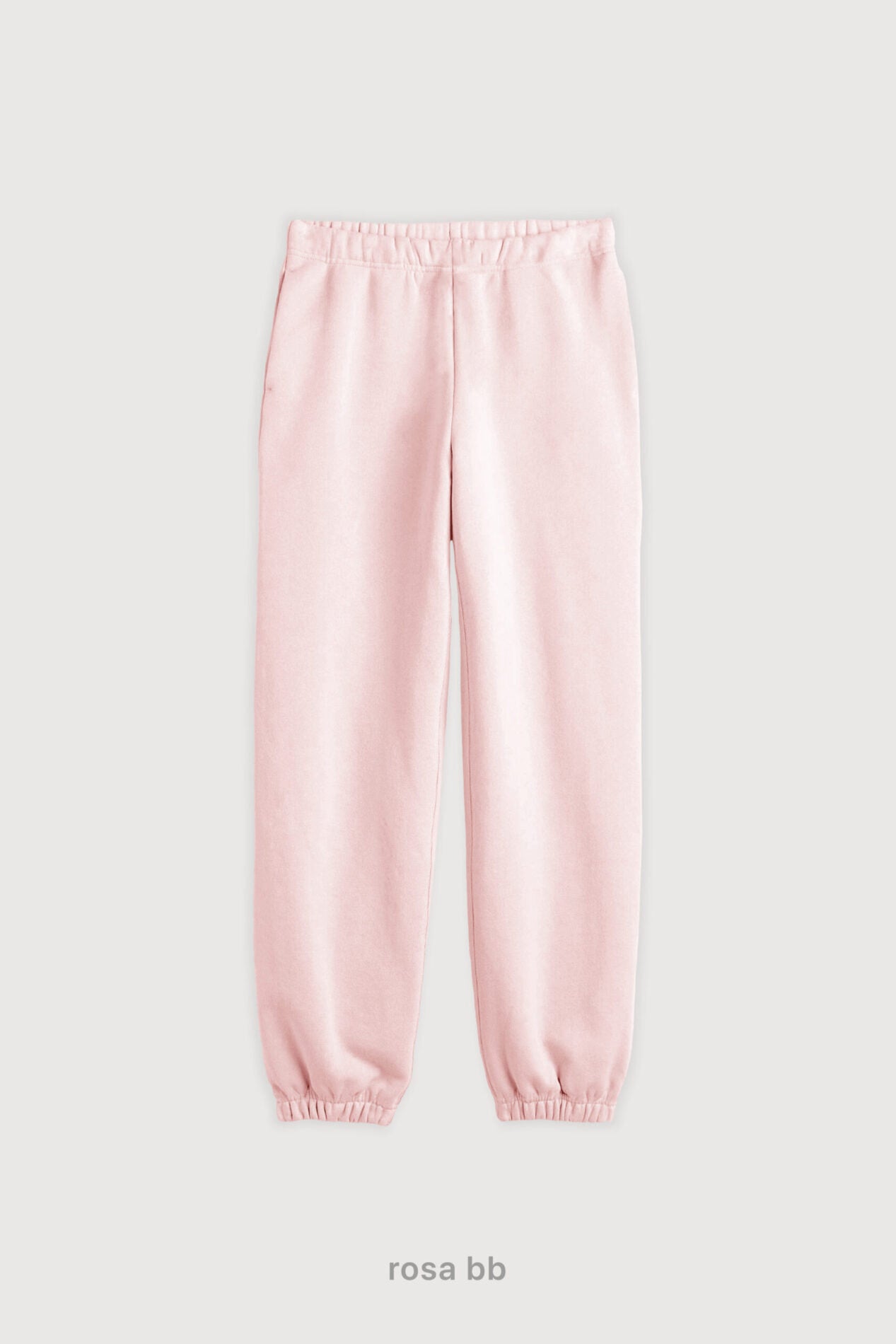 Jogger Regular Super Soft Frisado - Rosa Bb