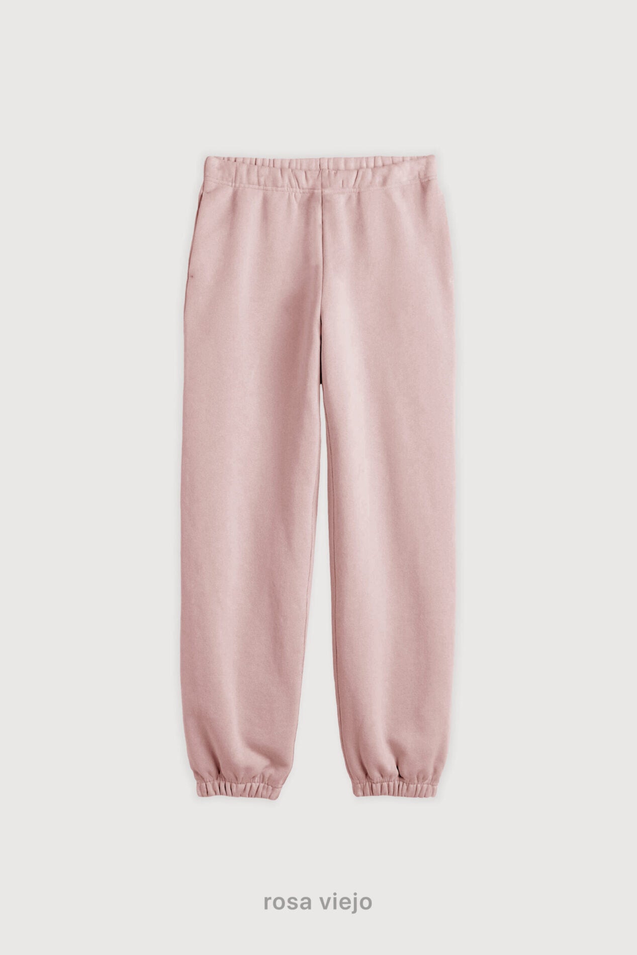 Jogger Regular Super Soft Frisado - Rosa Viejo