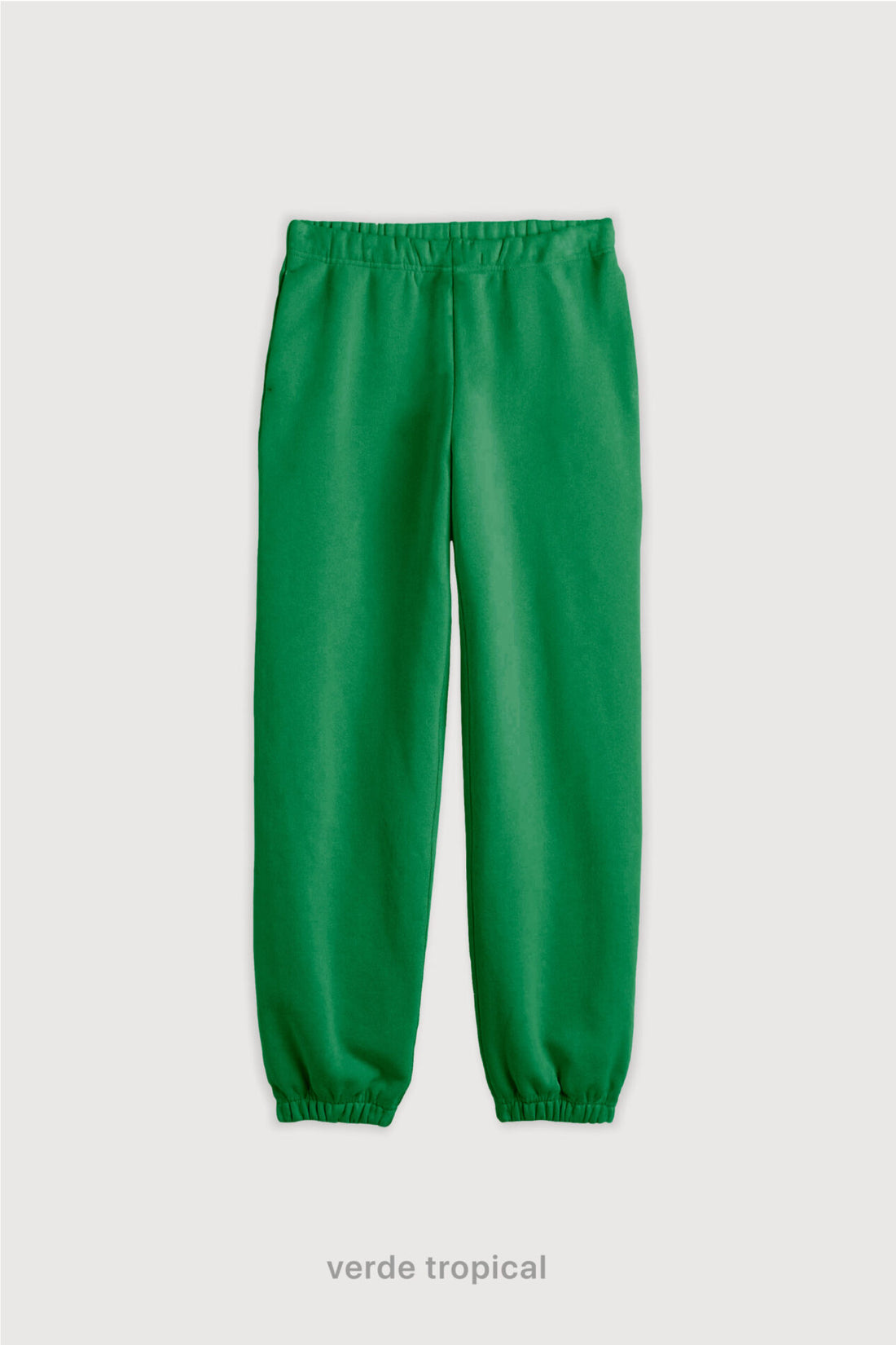 Jogger Regular Super Soft Frisado - Verde Tropical