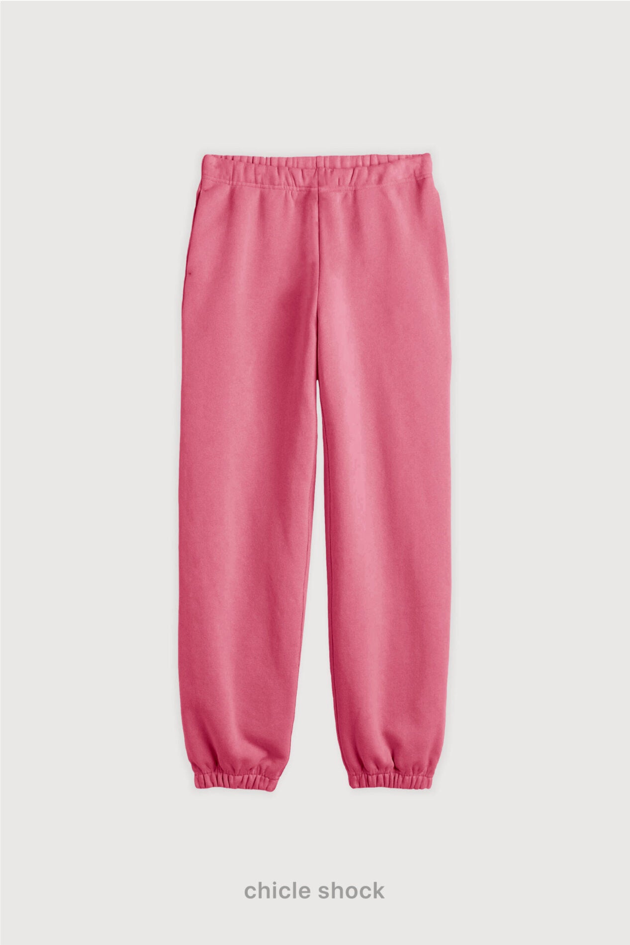 Jogger Regular Super Soft Frisado - Chicle Shock