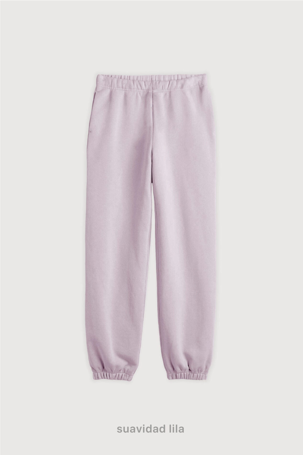 Jogger Regular Super Soft Frisado - Suavidad Lila