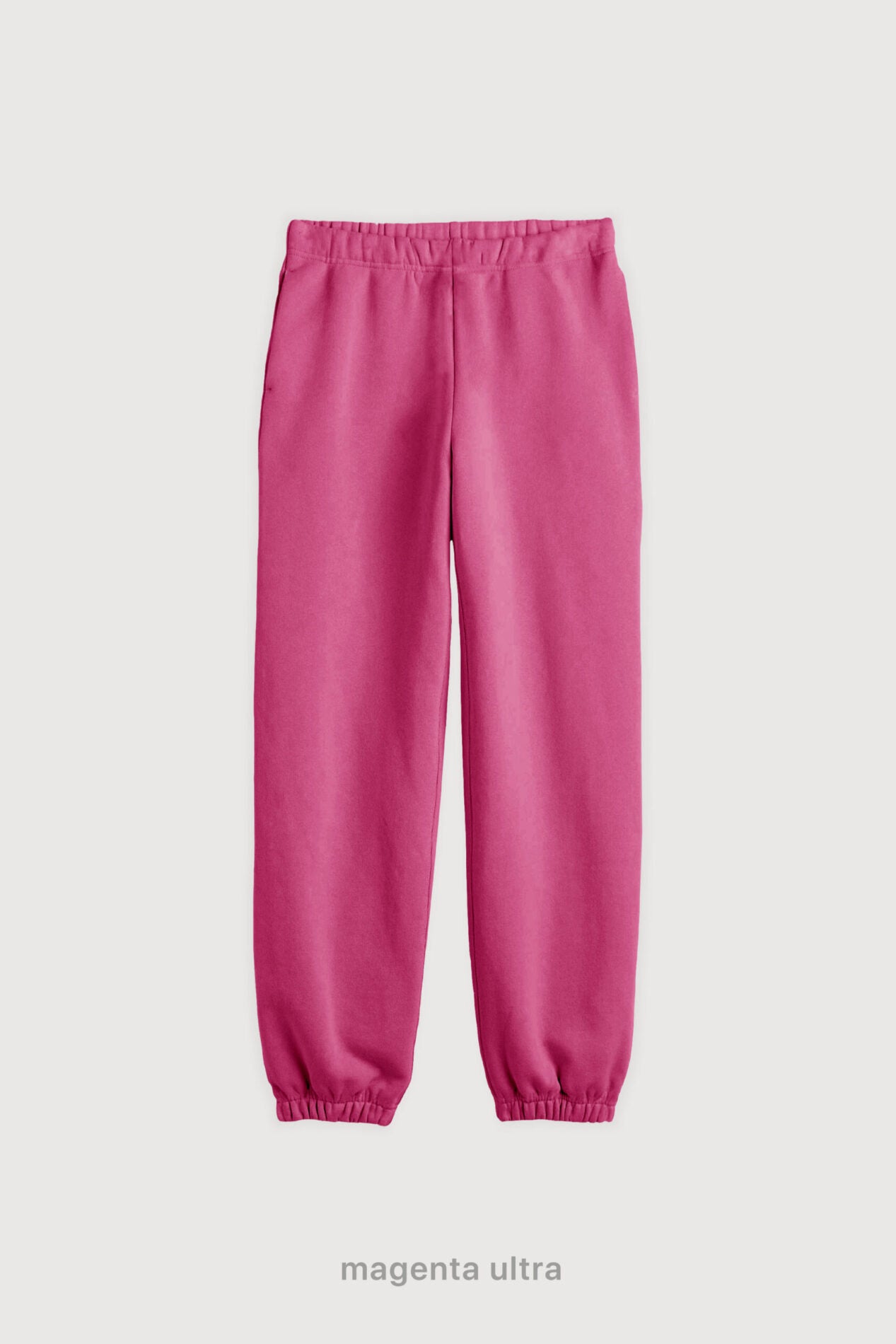 Jogger Regular Super Soft Frisado - Magenta Ultra