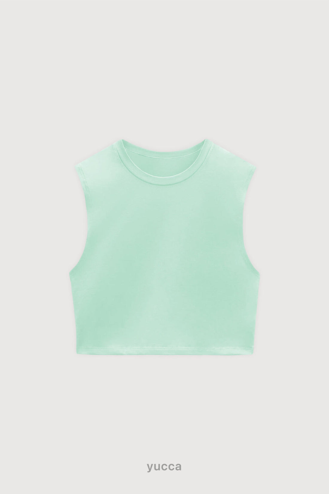 Musculosa Crop Top - Yucca