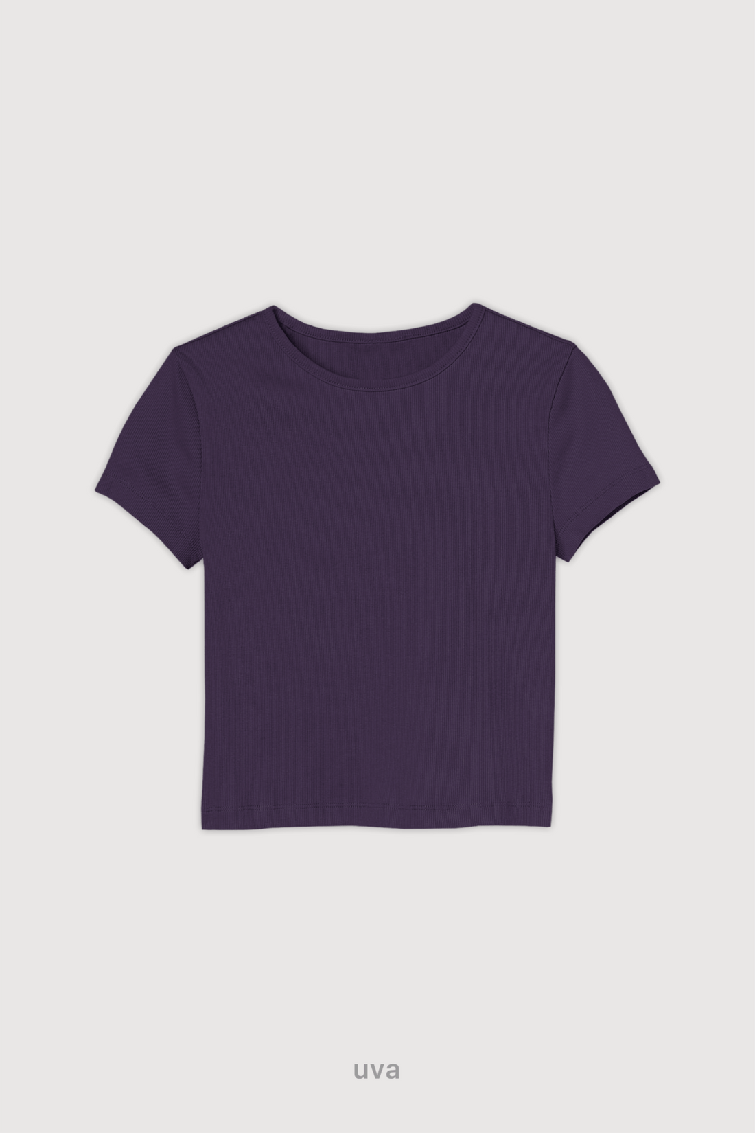 Remera Ribb Midi - Uva