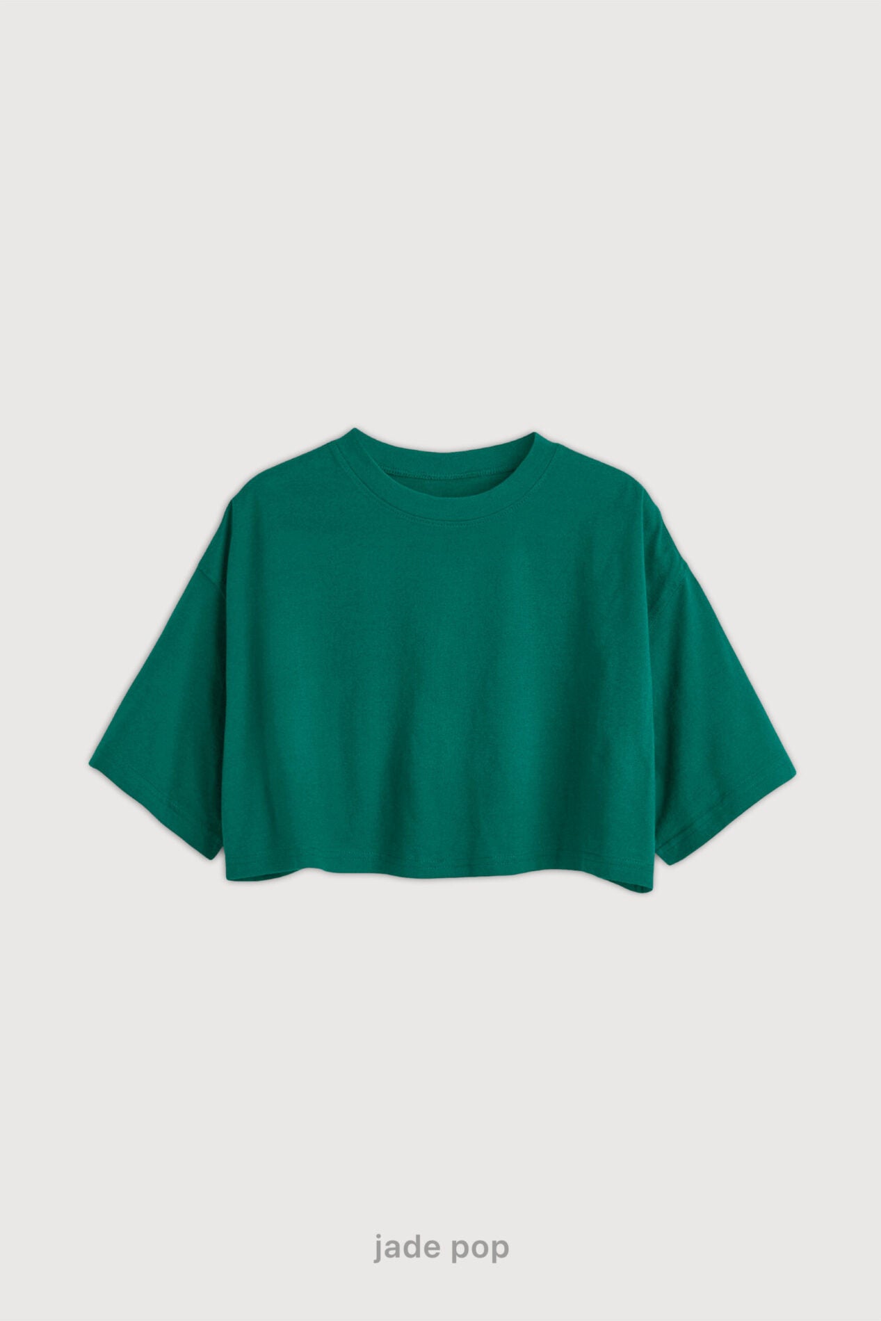 Remera Crop - Jade Pop