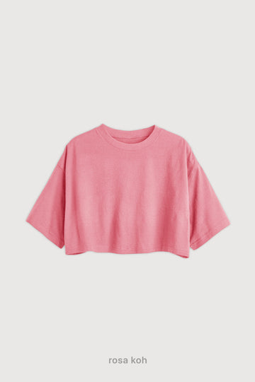 Remera Crop - Rosa Koh