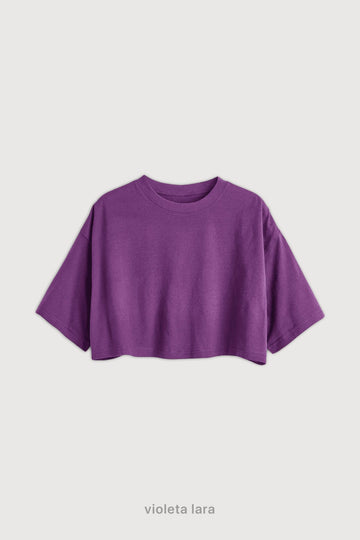 Remera Crop - Violeta Lara