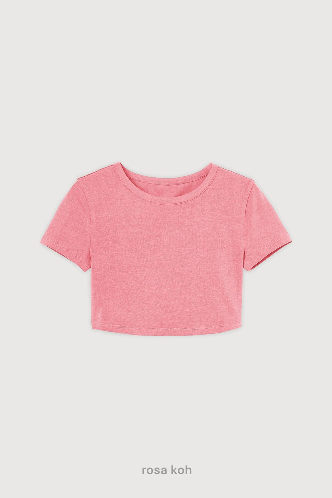 Remera Crop Top - Rosa Koh