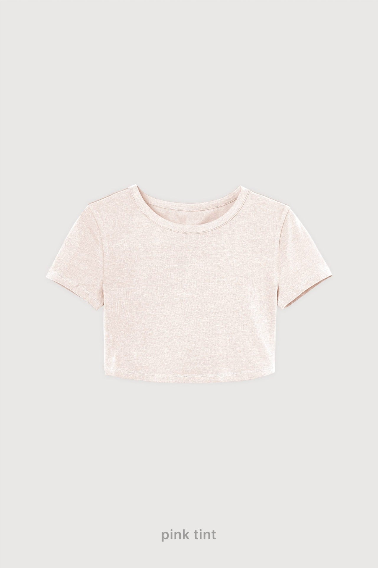 Remera Crop Top - Pink Tint