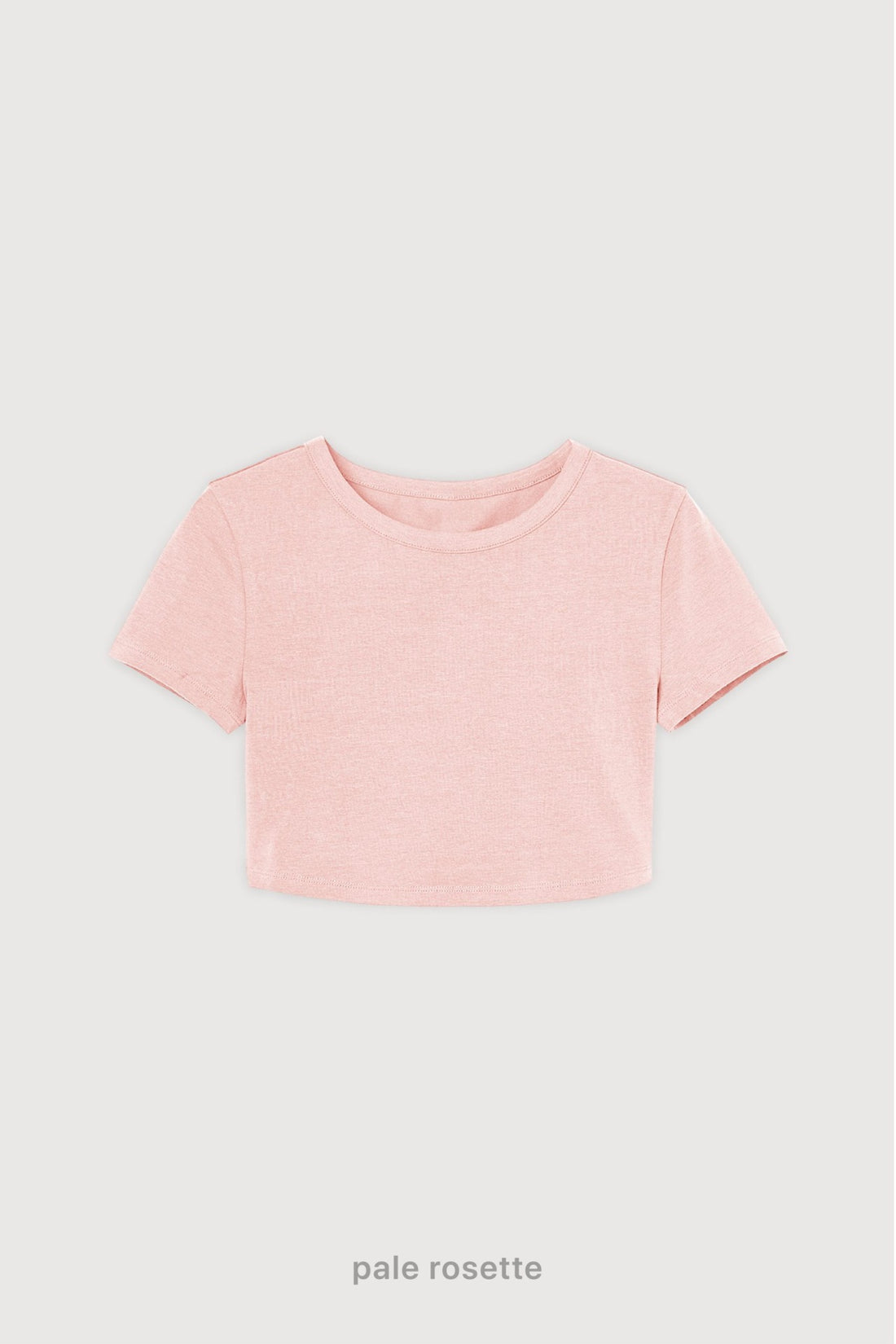 Remera Crop Top - Pale Rosette