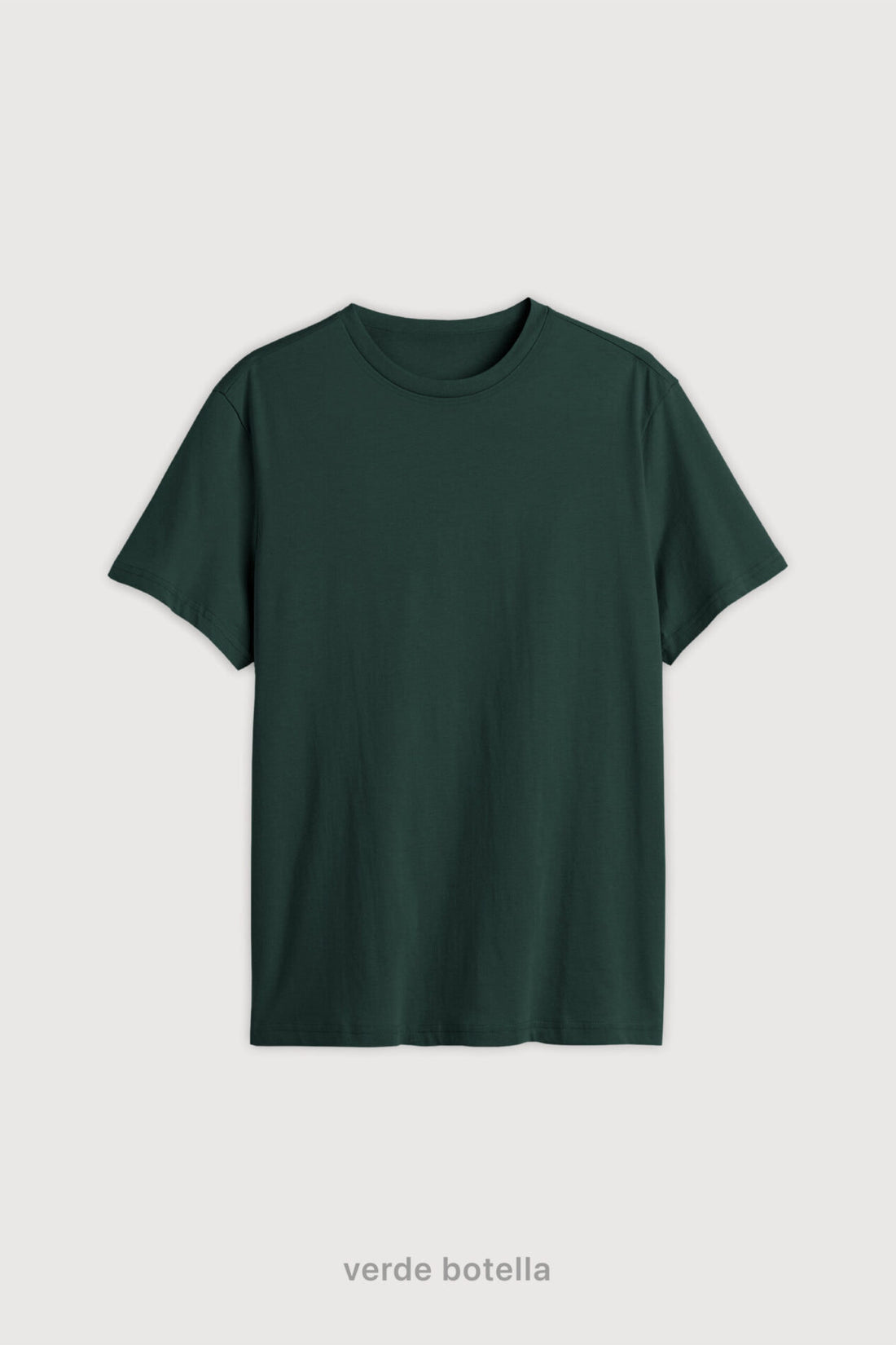 Remera Regular Fit - Verde Botella