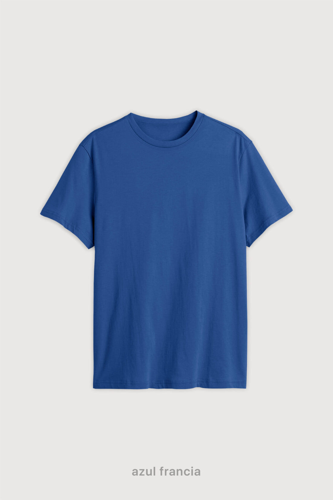 Remera Regular Fit - Azul Francia