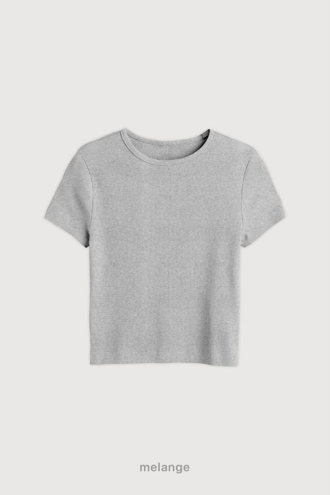 Remera Ribb Midi - Melange