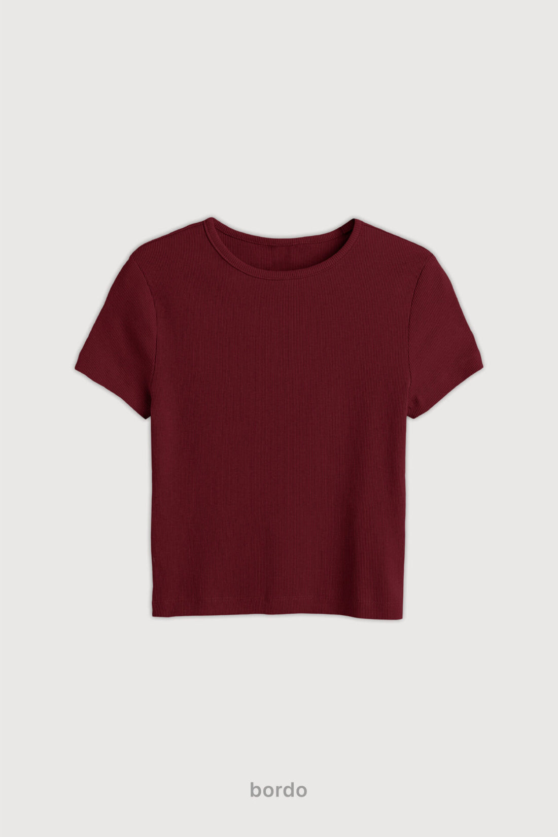 Remera Ribb Midi - Bordo