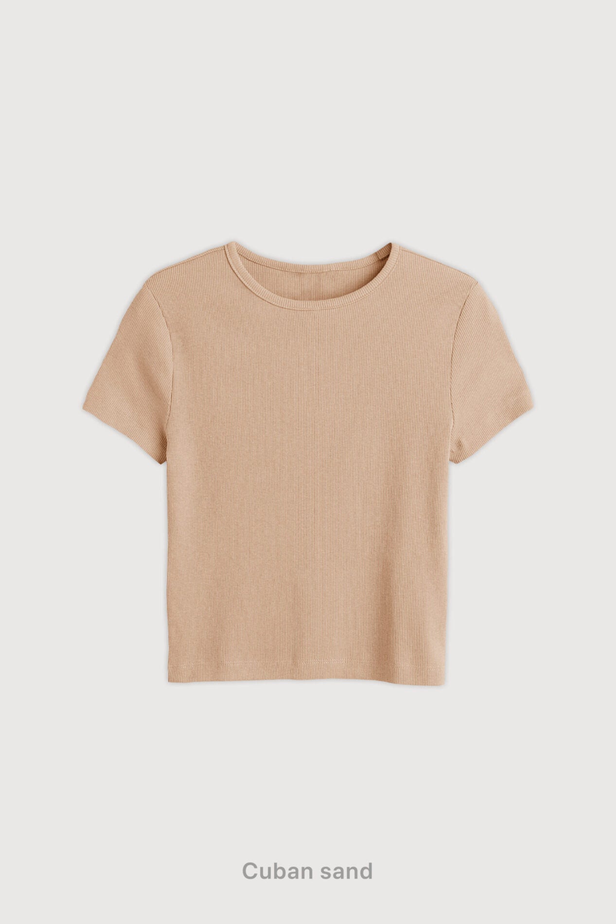 Remera Ribb Midi - Cuban Sand