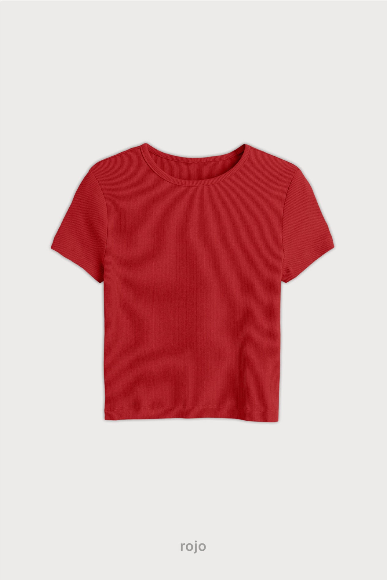 Remera Ribb Midi - Rojo