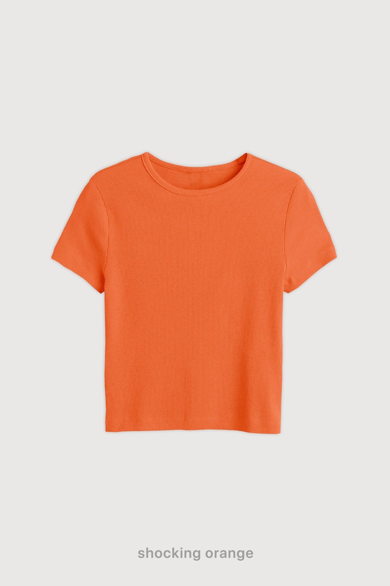 Remera Ribb Midi - Shocking Orange