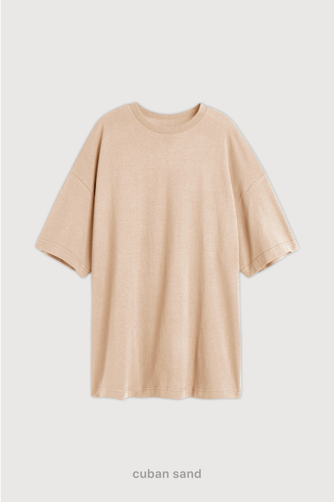 Remera Oversize - Cuban Sand