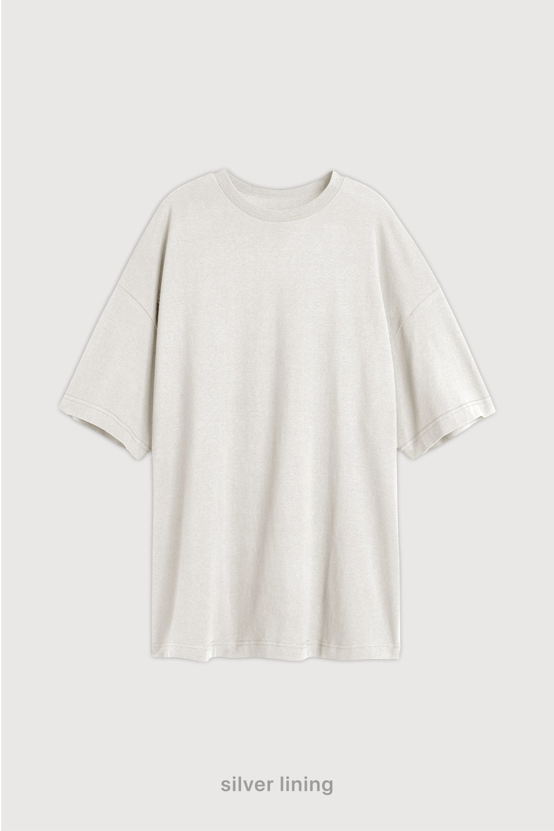 Remera Oversize - Silver Lining