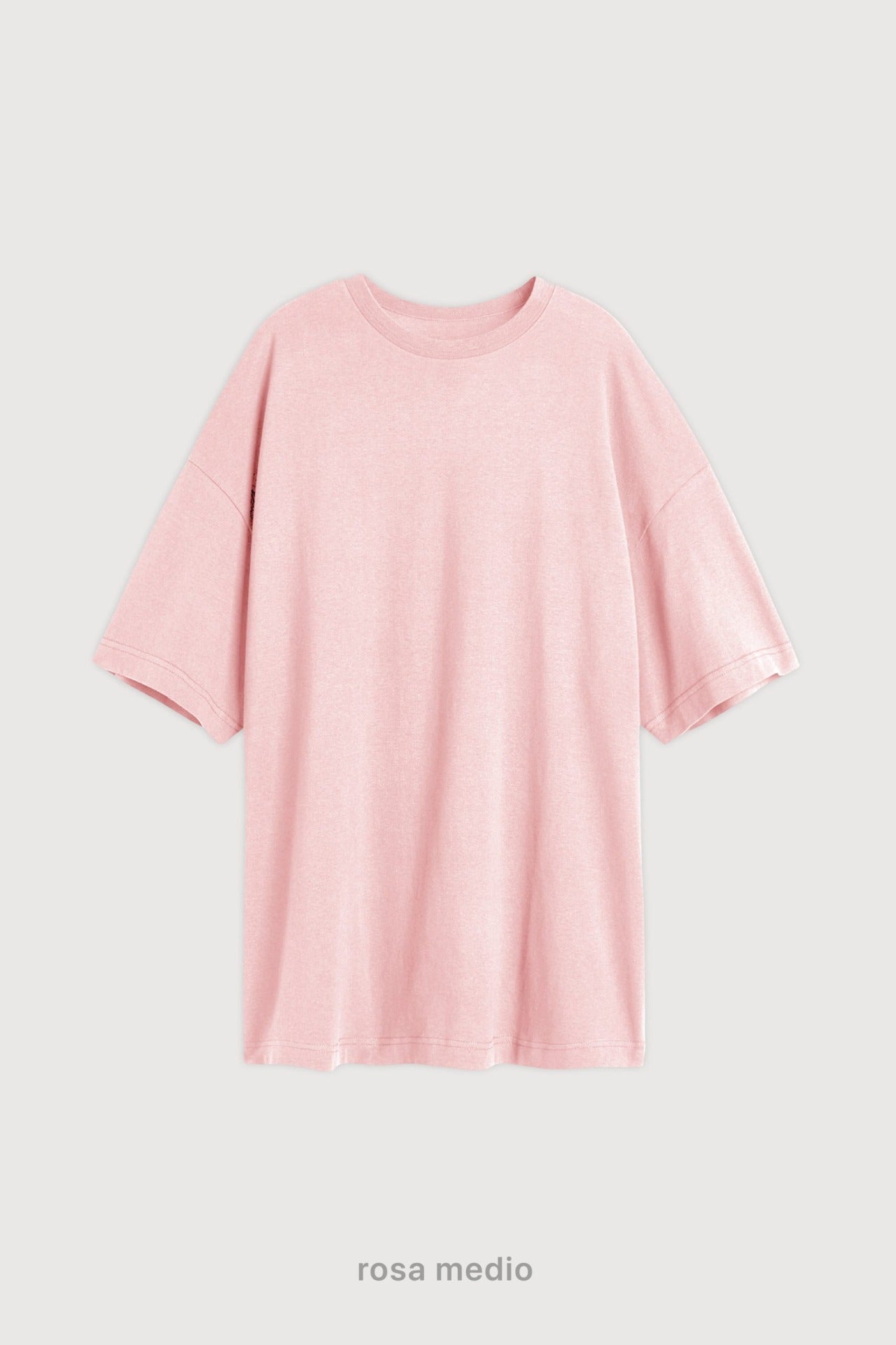 Remera Oversize - Rosa Medio