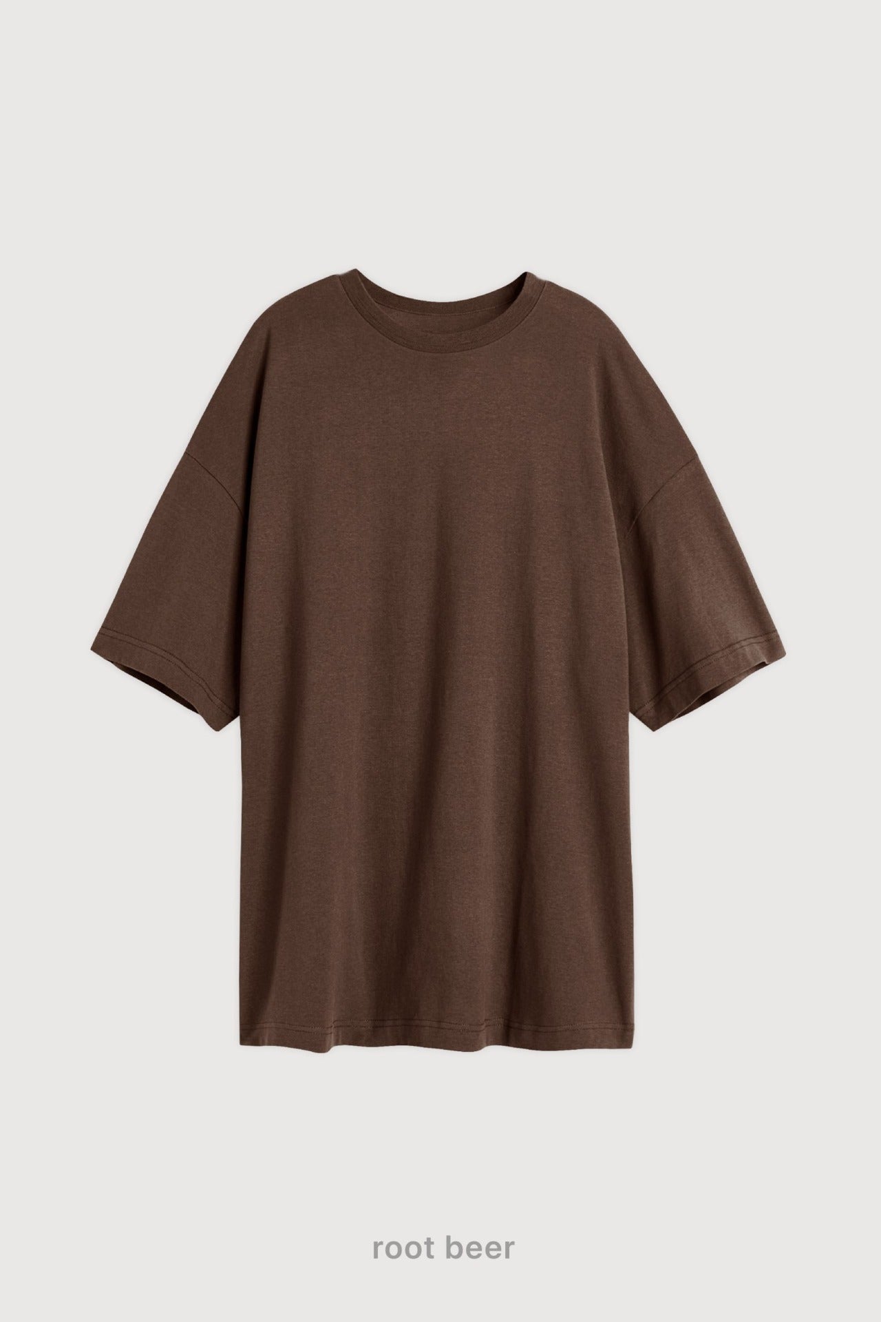 Remera Oversize - Root Beer