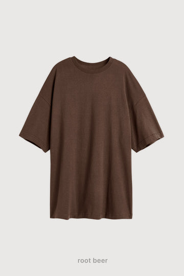 Remera Oversize - Root Beer