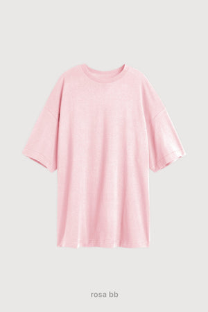 Remera Oversize - Rosa Bb