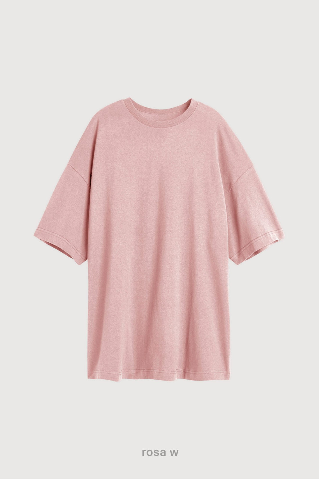 Remera Oversize - Rosa W