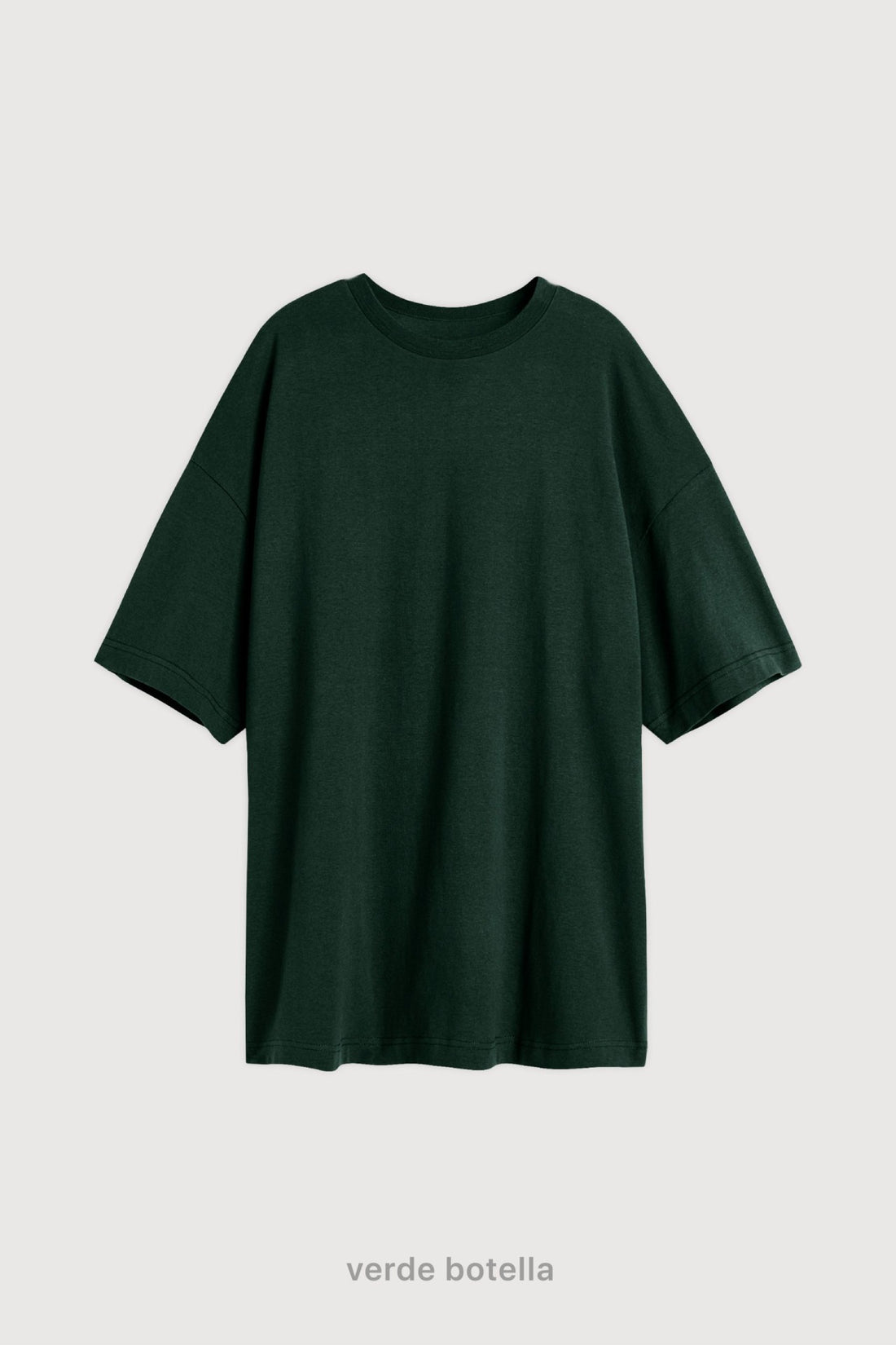 Remera Oversize - Verde Botella