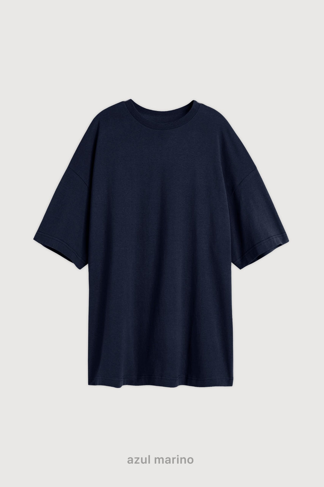 Remera Oversize - Azul Marino 2