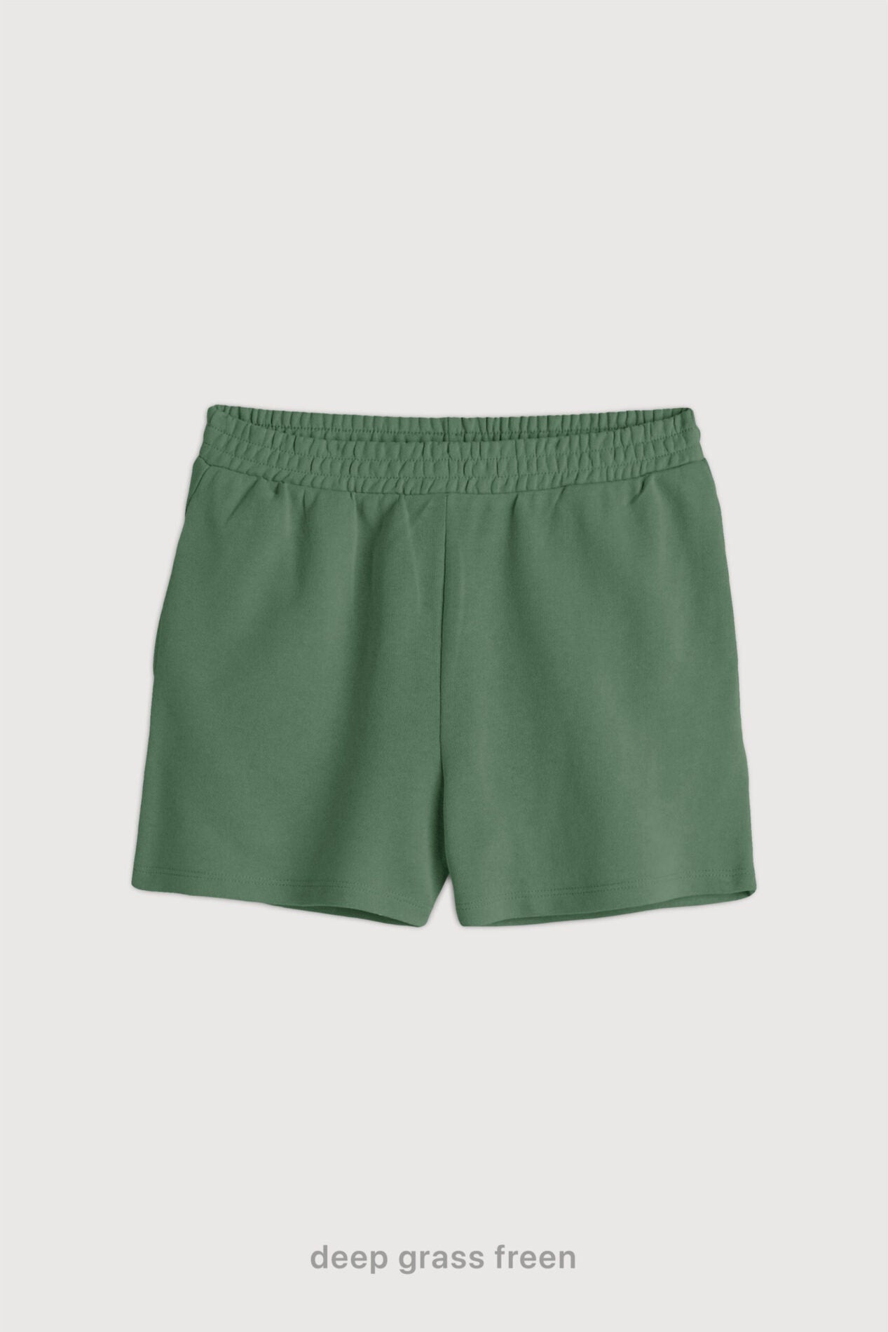 Short De Algodón - Deep Grass Freen