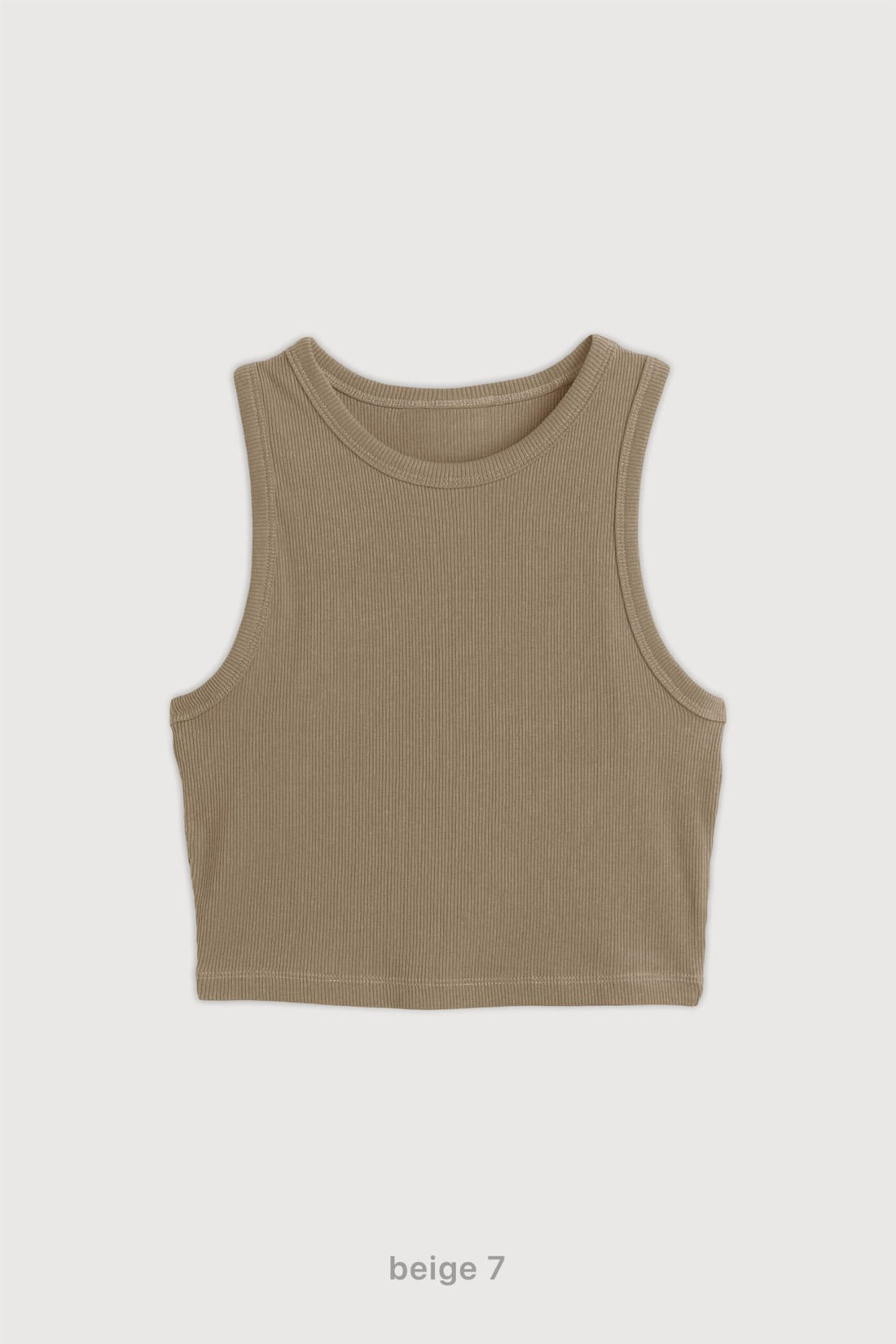 Top Ribb Basic - Beige 7